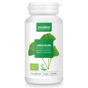 Purasana Ginkgo Biloba 250mg Gélules B/70