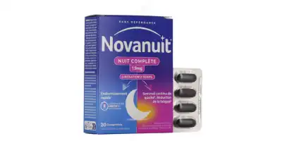 Novanuit Nuit Complete Comprimés Boîte De 20 à CHAMPAGNOLE