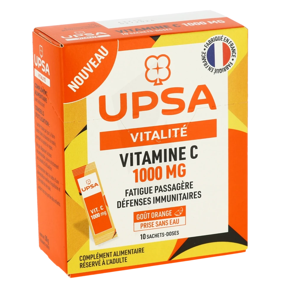 Upsa Vitamine C 1000 Poudre 10 Sachets
