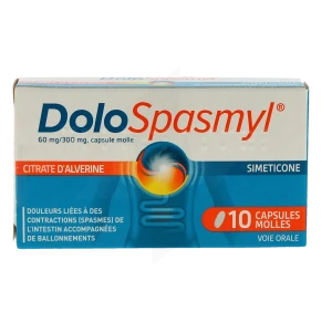 Dolospasmyl 60 Mg/300 Mg, Capsule Molle