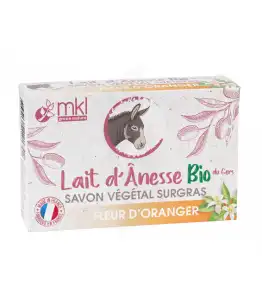 Mkl Savon Au Lait D'Ânesse Fleur D'oranger Bio 100g à Benquet