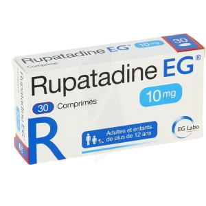 Rupatadine Eg 10 Mg, Comprimé
