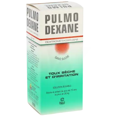 Pulmodexane 300 Mg/100 Ml Sans Sucre, Solution Buvable édulcorée Au Maltitol Liquide Et à La Saccharine Sodique à ROMORANTIN-LANTHENAY