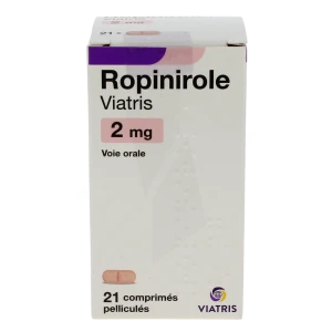 Ropinirole Viatris 2 Mg, Comprimé Pelliculé