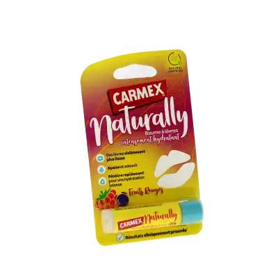 Carmex Naturally Baume Lèvres Fruits Rouges Stick/4,25g à BRUGES