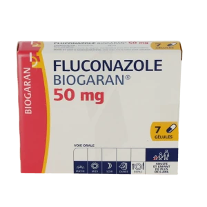 Fluconazole Biogaran 50 Mg, Gélule