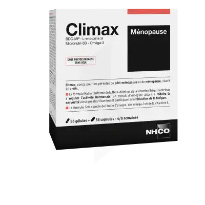 Nhco Nutrition Climax Gélules + Capsules Boîte De 56 + 56 à Lons