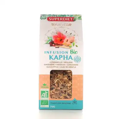 Superdiet Ayurveda Infusion Kapha Bio Tisane B/70g à Saint-Priest