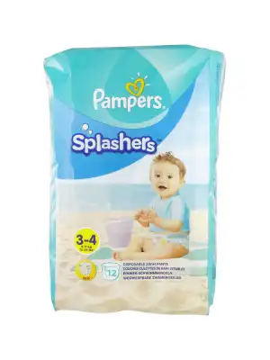 Pampers Splashers taille 3-4 (6-11kg) maillot de bain jetables