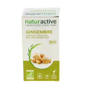 Naturactive Phytotherapie Gingembre Bio Gélules B/30