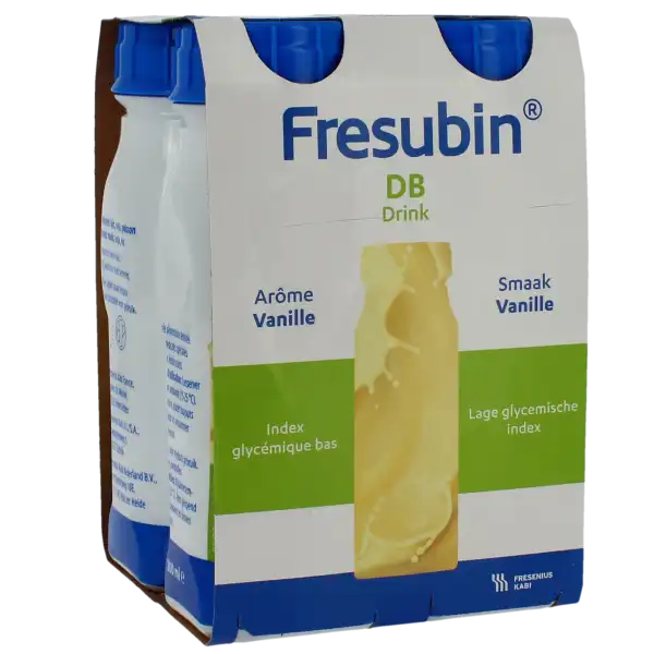 Fresubin Db Drink Nutriment Vanille 4bouteilles/200ml