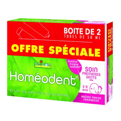Boiron Homéodent Soin 1ères Dents Dentifrice 2t/50ml à Genas
