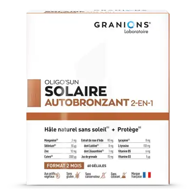 Oligo'sun - Autobronzant 2-en-1 - Format 2 Mois à TOUCY