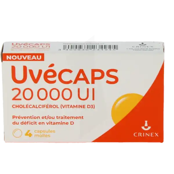 Uvecaps 20 000 Ui, Capsule Molle