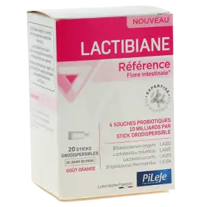 Acheter LACTIBIANE REFERENCE Stick orodispersible orange Boîte de 20 à Talange