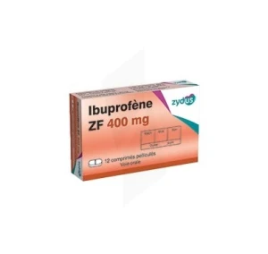 Ibuprofene Zf 400 Mg, Comprimé Pelliculé