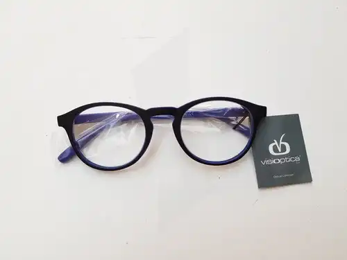 Florence Lunette De Lecture Diop +1,50 Noir Branche Bleue