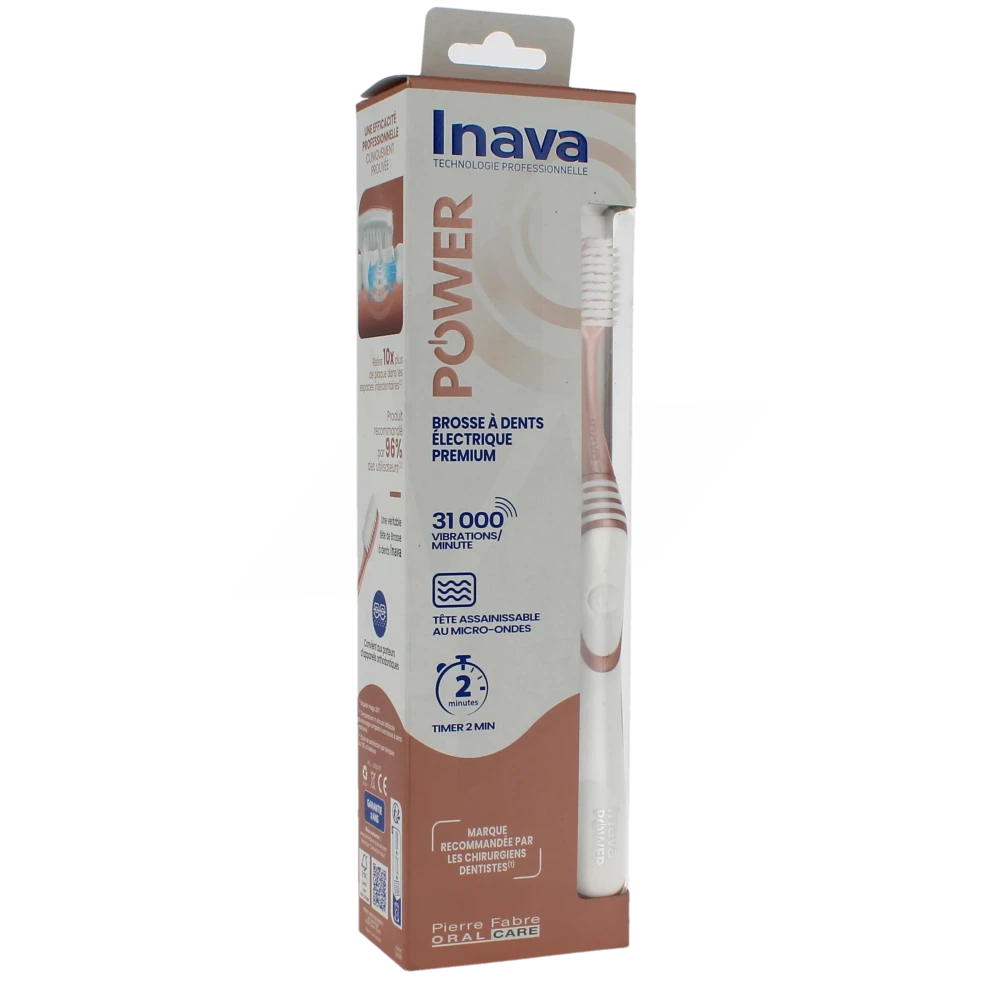 Inava Power Brosse Dents électrique Rose