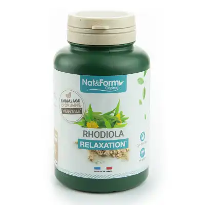 Nat&form Naturellement Rhodiola Rosea 200 Gélules à ROMORANTIN-LANTHENAY
