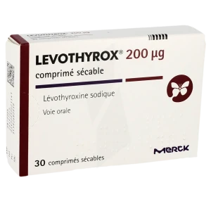 Levothyrox 200 Microgrammes, Comprimé Sécable