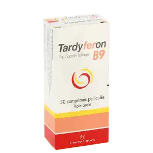 Tardyferon B9, Comprimé Pelliculé à POISY
