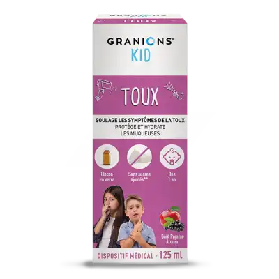 Granions Kid Toux Solution Buvable Fl/125ml à RUMILLY