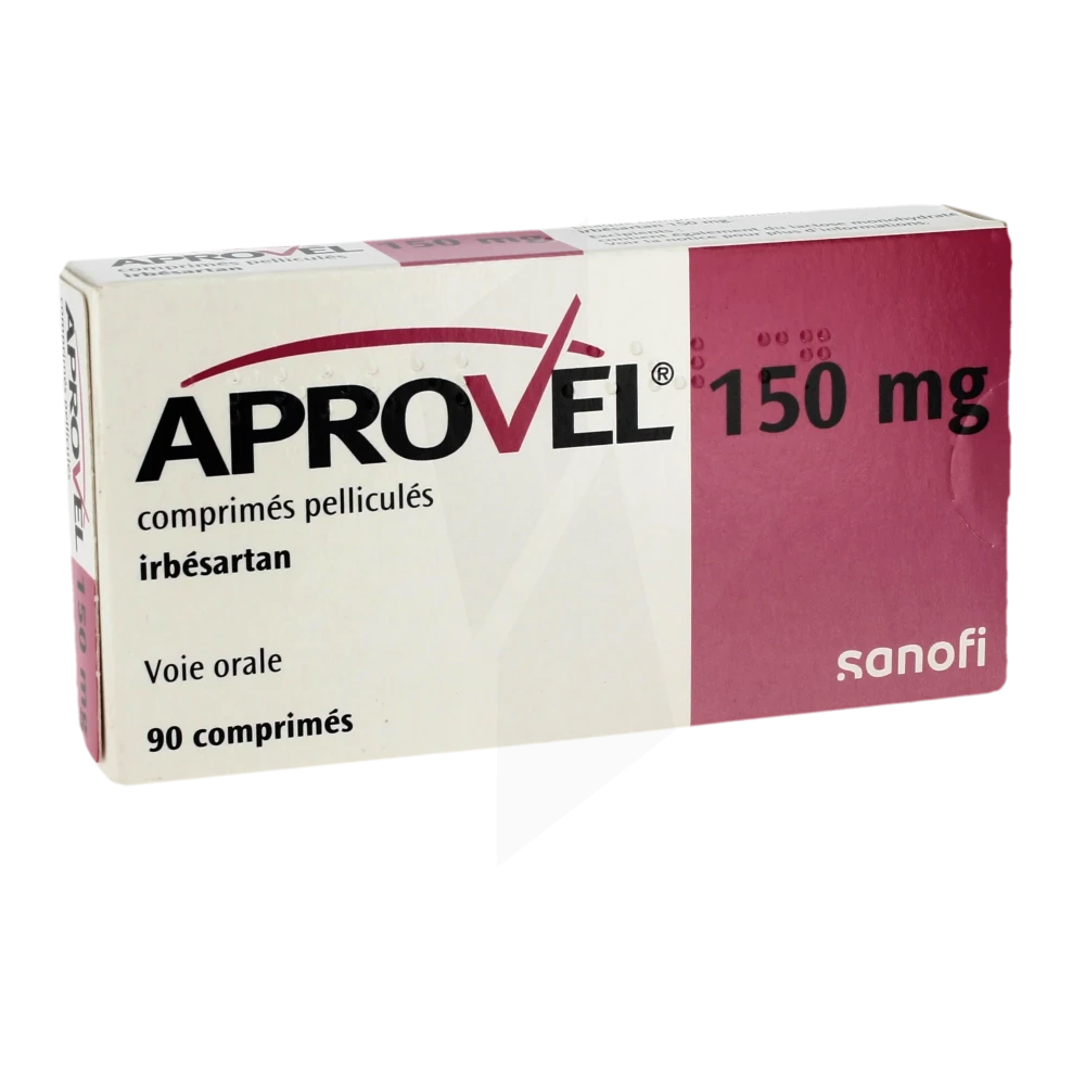 Aprovel 150 Mg, Comprimé Pelliculé