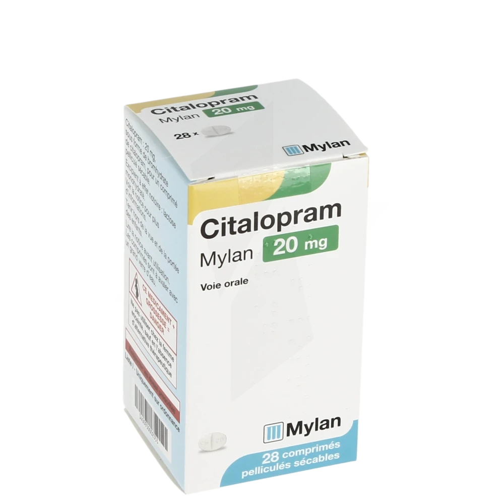 meSoigner Citalopram Viatris 20 Mg Comprim Pellicul S cable