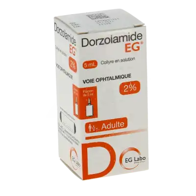 DORZOLAMIDE EG 20 mg/mL, collyre en solution