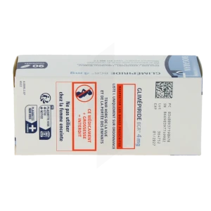 Glimepiride Bgr 4 Mg, Comprimé