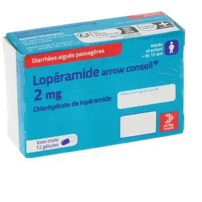 Loperamide Arrow Conseil 2 Mg, Gélule à Auterive