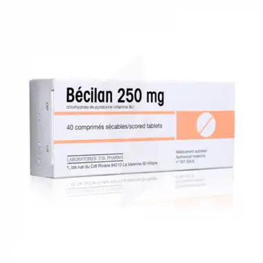 BECILAN 250 mg, comprimé sécable