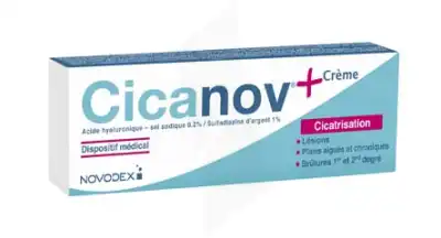 Cicanov+ Creme Cicatrisation, Tube 25 G à CHAMPAGNOLE
