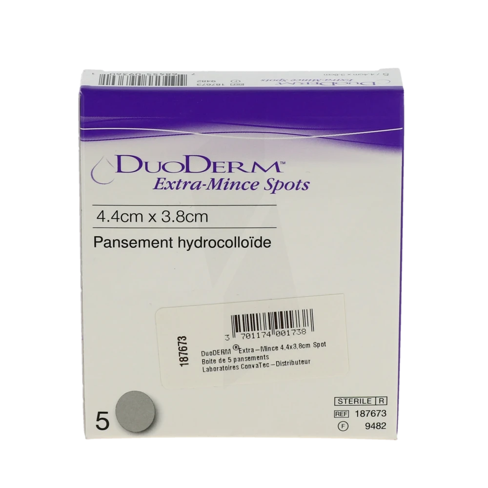 Duoderm E pansement hydrocolloïde - CONVATEC - Pansements hydrocolloïdes -  Robé vente matériel médical