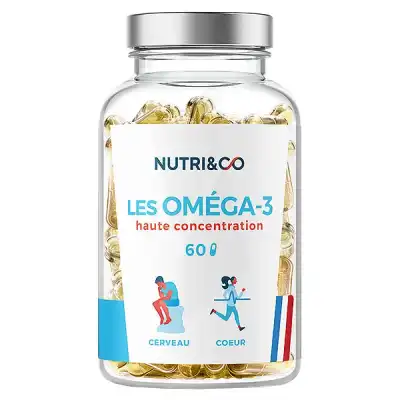 Nutri & Co Omega 3 60 Gélules à MARIGNANE