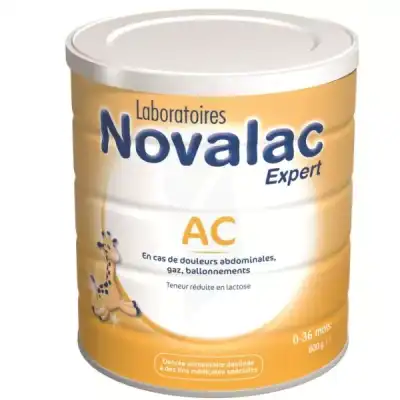 Novalac Expert Ac 0 à 36 Mois Lait En Poudre B/800g à Sarrebourg