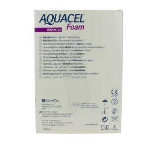 Aquacel Foam Pans Hydrocellulaire Talon 14x19,8cm B/10
