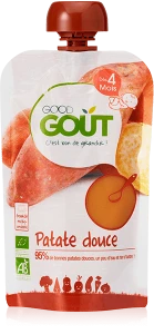 Good Gout Legumes Patate Douce Bio Des 4 Mois 120 G