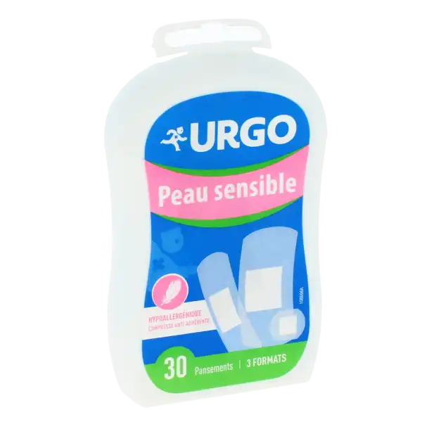 Urgo Pansements Peau Sensible 3 Formats B/30