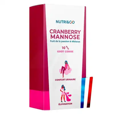 Nutri & Co Cranberry Mannose 10 Sticks à MARIGNANE