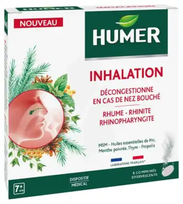 Humer Inhalation Comprimés Effervescents B/8 à Bordeaux