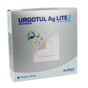 Urgotul Ag Lite Border, 10 Cm X 12 Cm , Bt 16