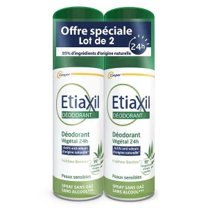 Etiaxil Vegetal DÉodorant 24h 2sprays/100ml