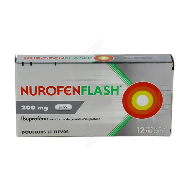 Nurofenflash 200 Mg, Comprimé Pelliculé