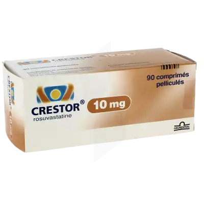 Crestor 10 Mg, Comprimé Pelliculé à Sèvres