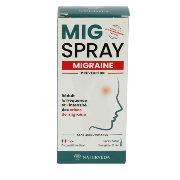 Migspray Spray Anti-migraine Fl/15ml