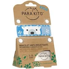 Para'kito Kids Bracelet Répulsif Anti-moustique Polar Bear