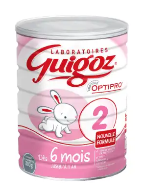Guigoz Optipro 2 Lait Pdre B/800g à BU