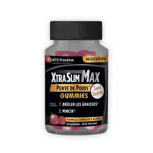 Acheter Forte Pharma Xtraslim Max Perte de Poids Gummies Pot/60 à Bordeaux