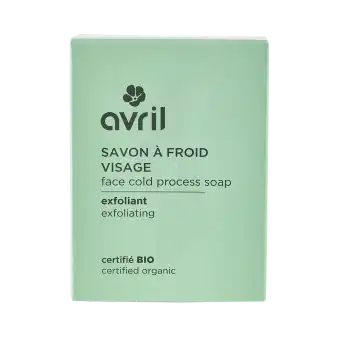Avril Savon à Froid Visage Exfoliant Bio 100g à VERNOUX EN VIVARAIS